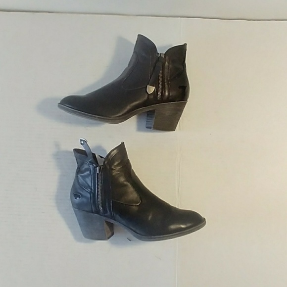 Rocket Dog Shoes - ROCKET DOG Boots Ankle Boots Booties Black Leather